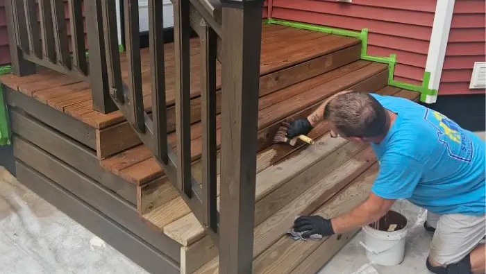 Corey Staining Deck