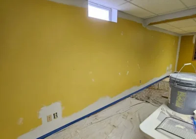 Painting Yellow Wall