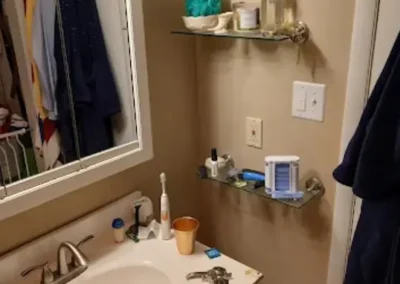 Bath Remodel before