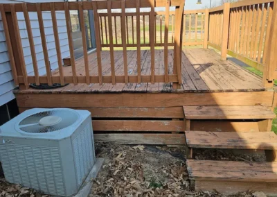 Deck Replacement - Before