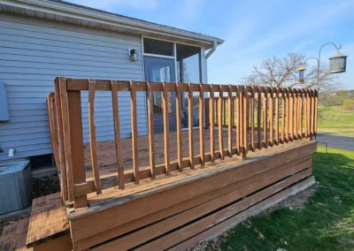 Deck Replacement - Before
